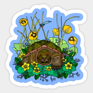 Snapping Turtle Sticker